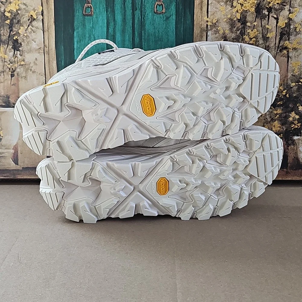 HOKA ONE ONE Women's Ancapa Low‎ GTX Sneakers Eggnog / Shifting Sand 10.5 US